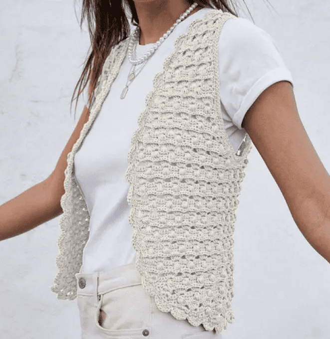 Fiche modèle gilet sm paige