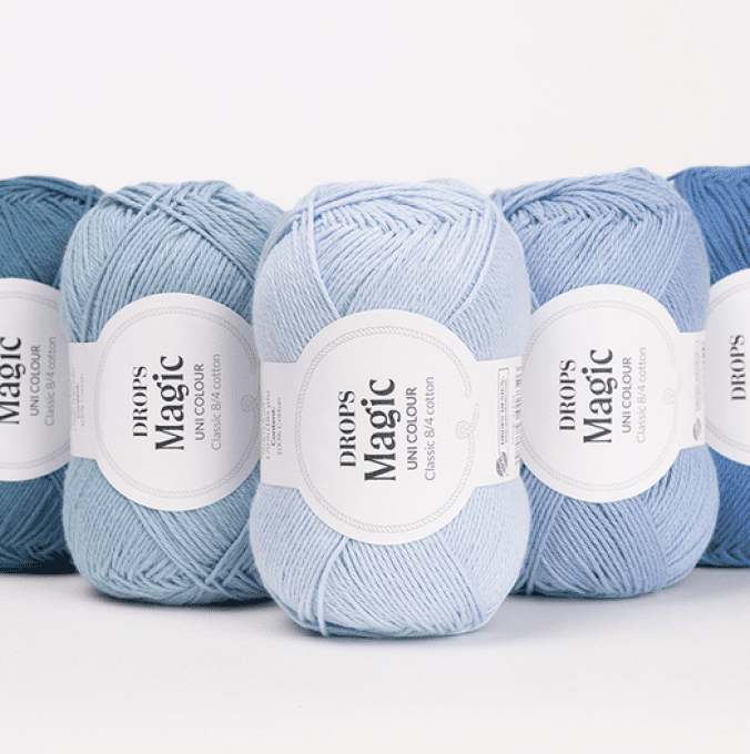 Drops Design Magic Drops Coton 100% 50g 170m Aiguille 3.5