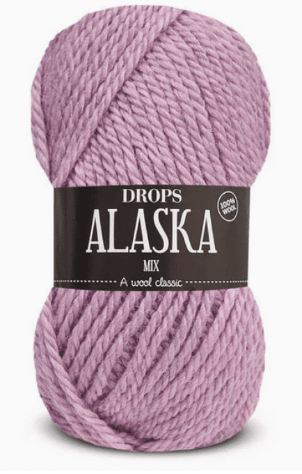 Laine Drops Design Alaska 50g 70m Aiguille 5 Crochet 5 100% Laine