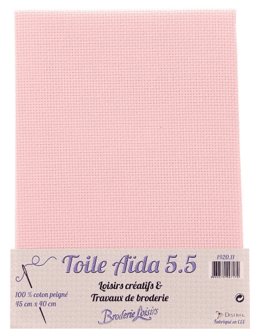 Toile Aïda 5.5 points/cm