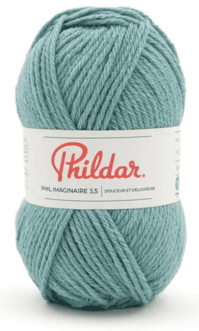 Pelote Phildar Phil Imaginaire 3.5 - 50g, 125m, 50% Laine, Aiguille 3.5