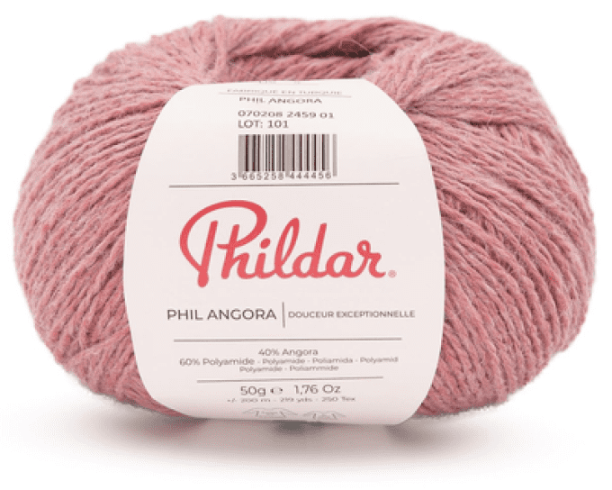 phil angora 60% polyamide - 40% angora 50 g 200m