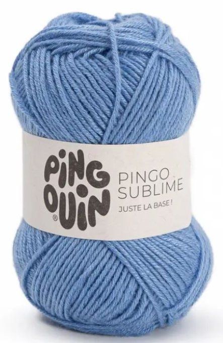 Fil à tricoter Pingo Sublime 100% Polyester 50g 100m Extra Doux