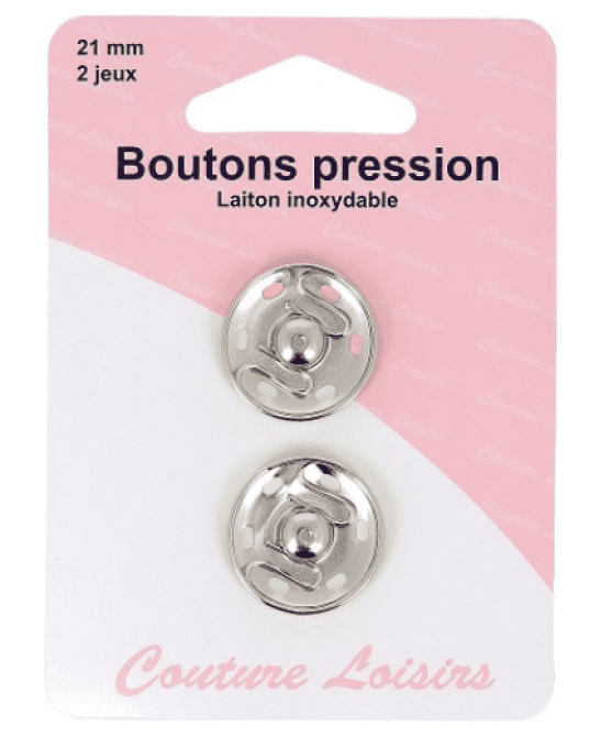 Boutons-pression 21mm