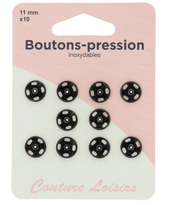 Boutons-pression 11mm