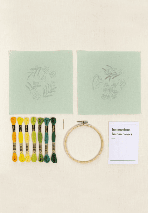 kit broderie duo sous-bois enchanté TB169