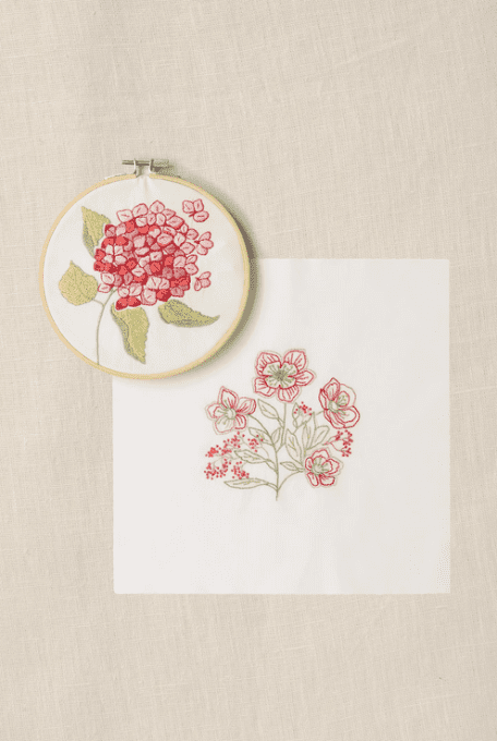 kit broderie duo rosée du matin TB167