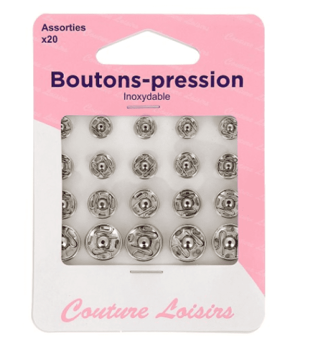 Boutons pression x20