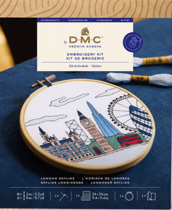 kit broderie vue sur Londres TB224