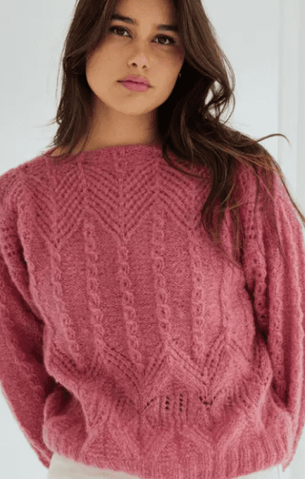 Fiche modèle pull Coleen