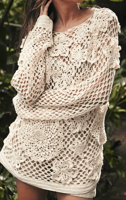 Fiche modèle pull Elinor