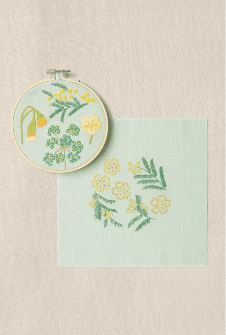 kit broderie duo sous-bois enchanté TB169