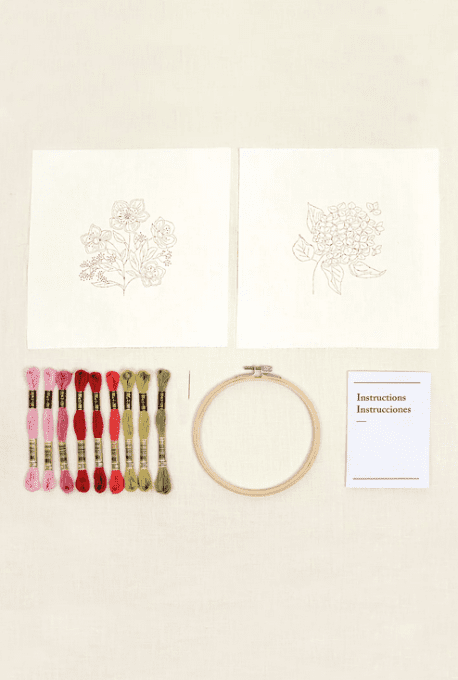 kit broderie duo rosée du matin TB167