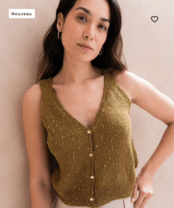 fiche modèle 11 gilet loic