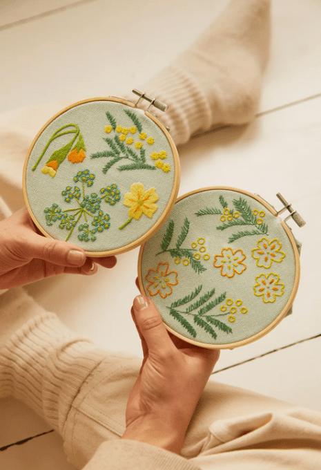 kit broderie duo sous-bois enchanté TB169