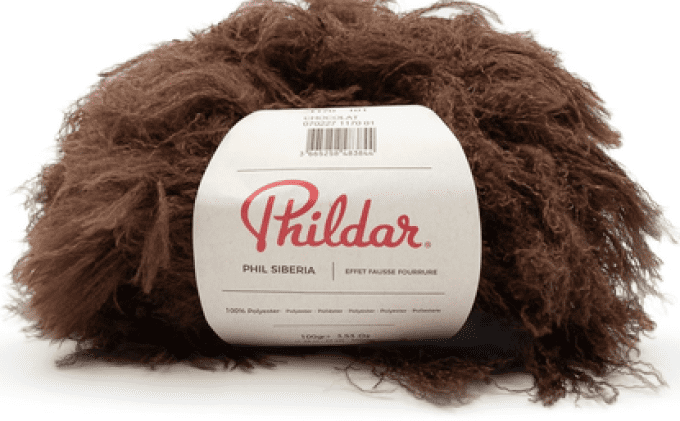 Phil Phildar Siberia Aiguille 10 100% Polyester 100g 25m