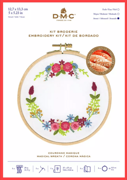 kit broderie couronne magique TB154